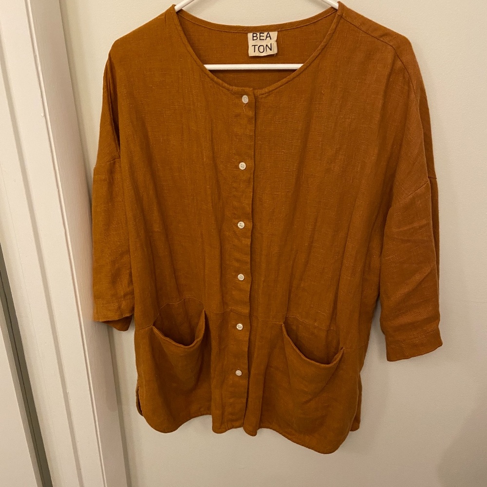 Women's Utility Jacket in Brown